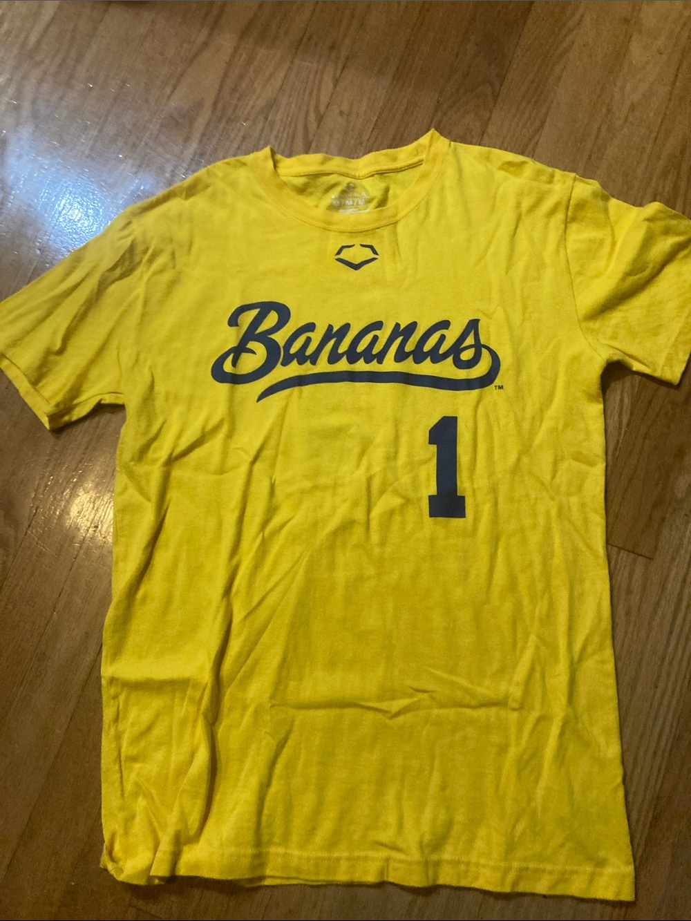 Savannah Bananas Short Sleeve Tee - Yellow size medium